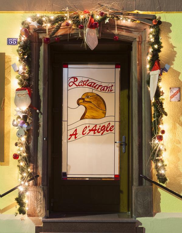 Restaurant A L'Aigle Hotel Wimmenau ภายนอก รูปภาพ