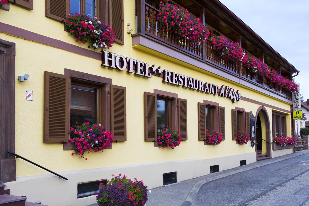 Restaurant A L'Aigle Hotel Wimmenau ภายนอก รูปภาพ