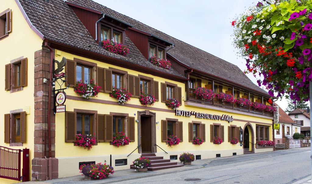 Restaurant A L'Aigle Hotel Wimmenau ภายนอก รูปภาพ