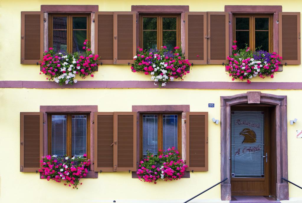 Restaurant A L'Aigle Hotel Wimmenau ภายนอก รูปภาพ